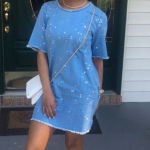 Denim dress